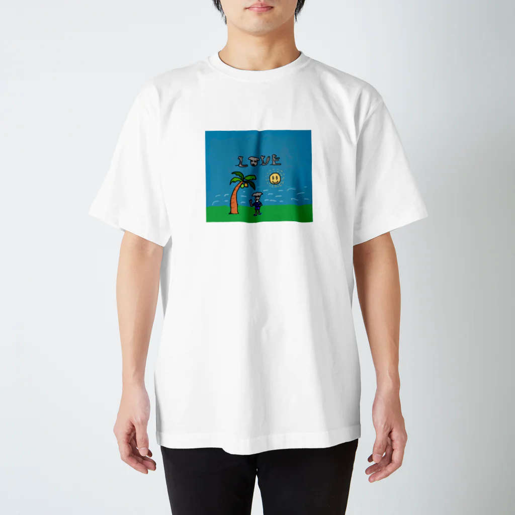 あべゆののLOVEちゃんワイハでバカンス スタンダードTシャツ