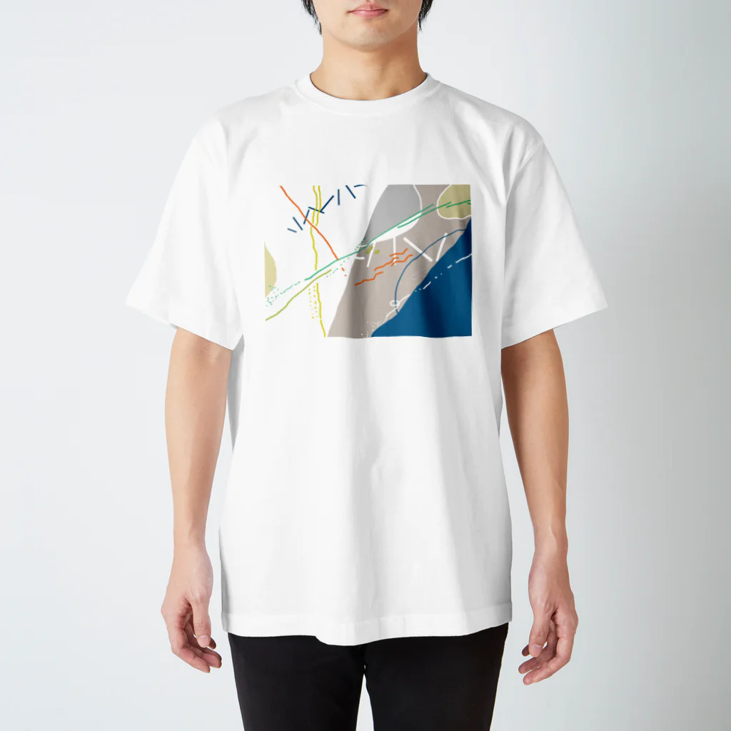 とりとめのない話のおどるダンス スタンダードTシャツ