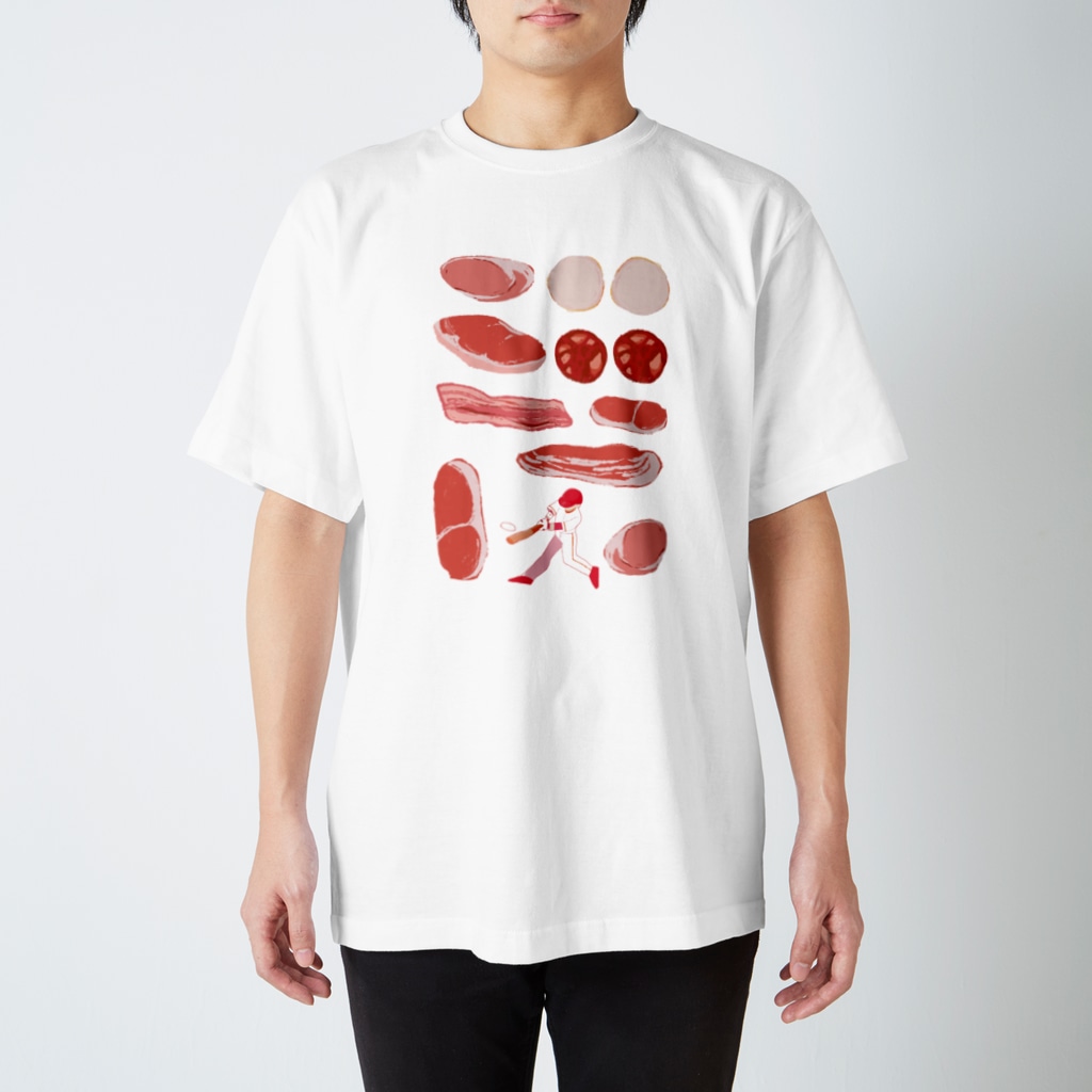 野球少年のジャストミート Regular Fit T-Shirt