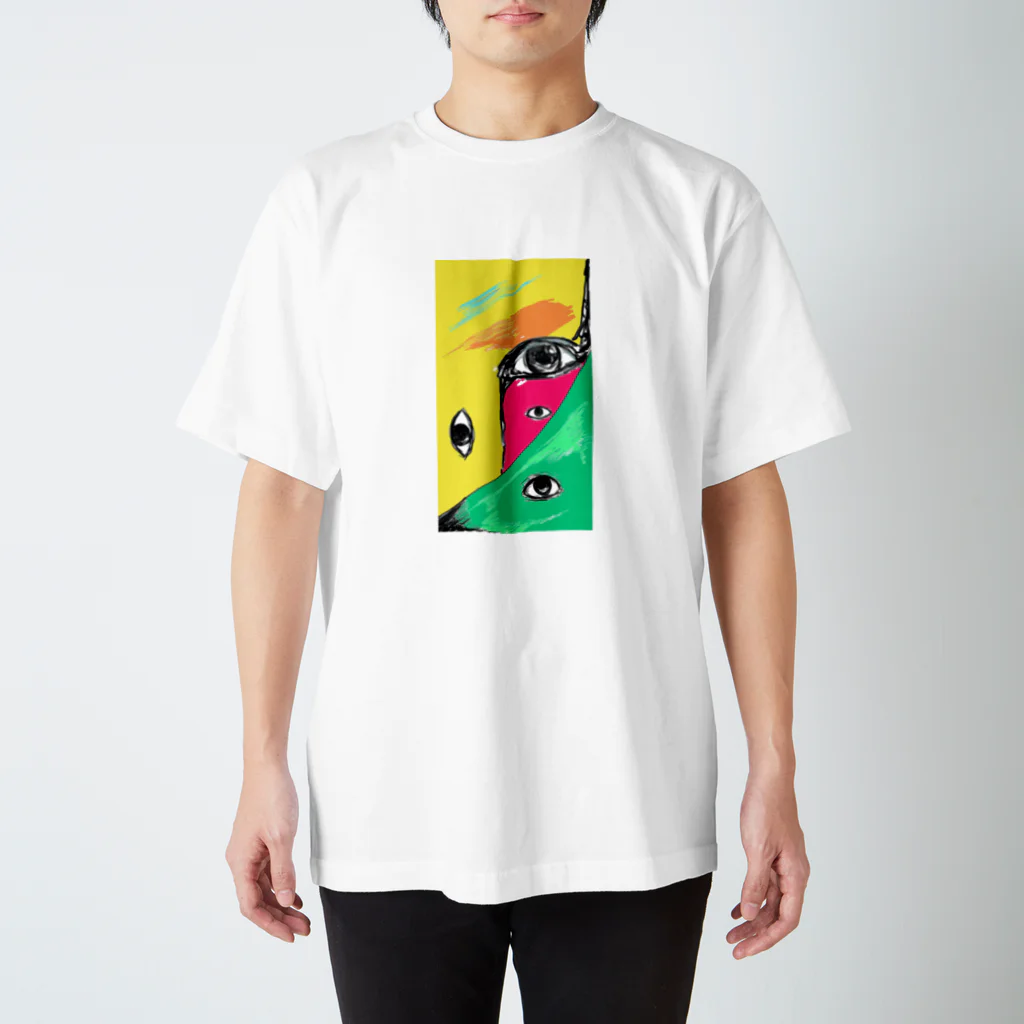 ザキの目と色 スタンダードTシャツ