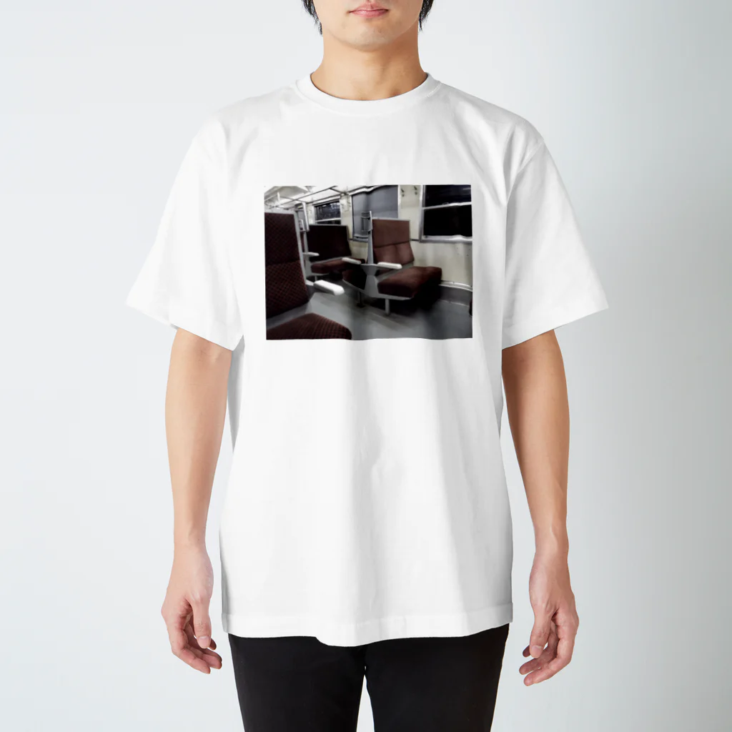 shige168の旅情誘うボックスシート Regular Fit T-Shirt