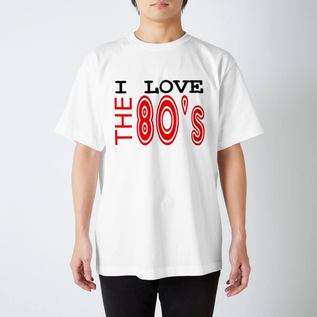 PY Kobo Pat's WorksのI LOVE THE 80's Regular Fit T-Shirt