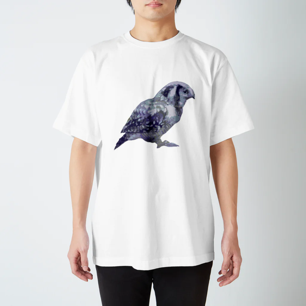 komane4のフクロウ Regular Fit T-Shirt