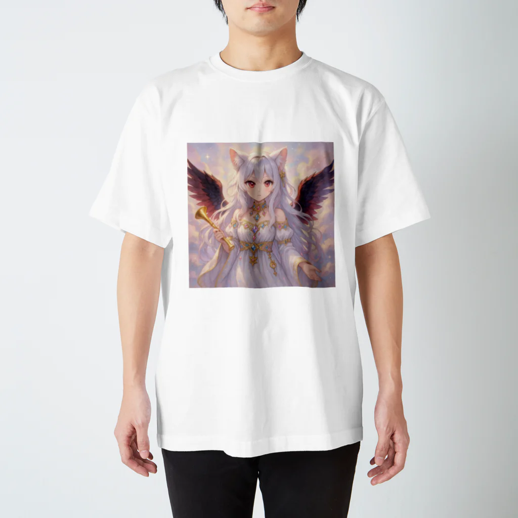 ふんわり屋のめんとにゃー。 Regular Fit T-Shirt