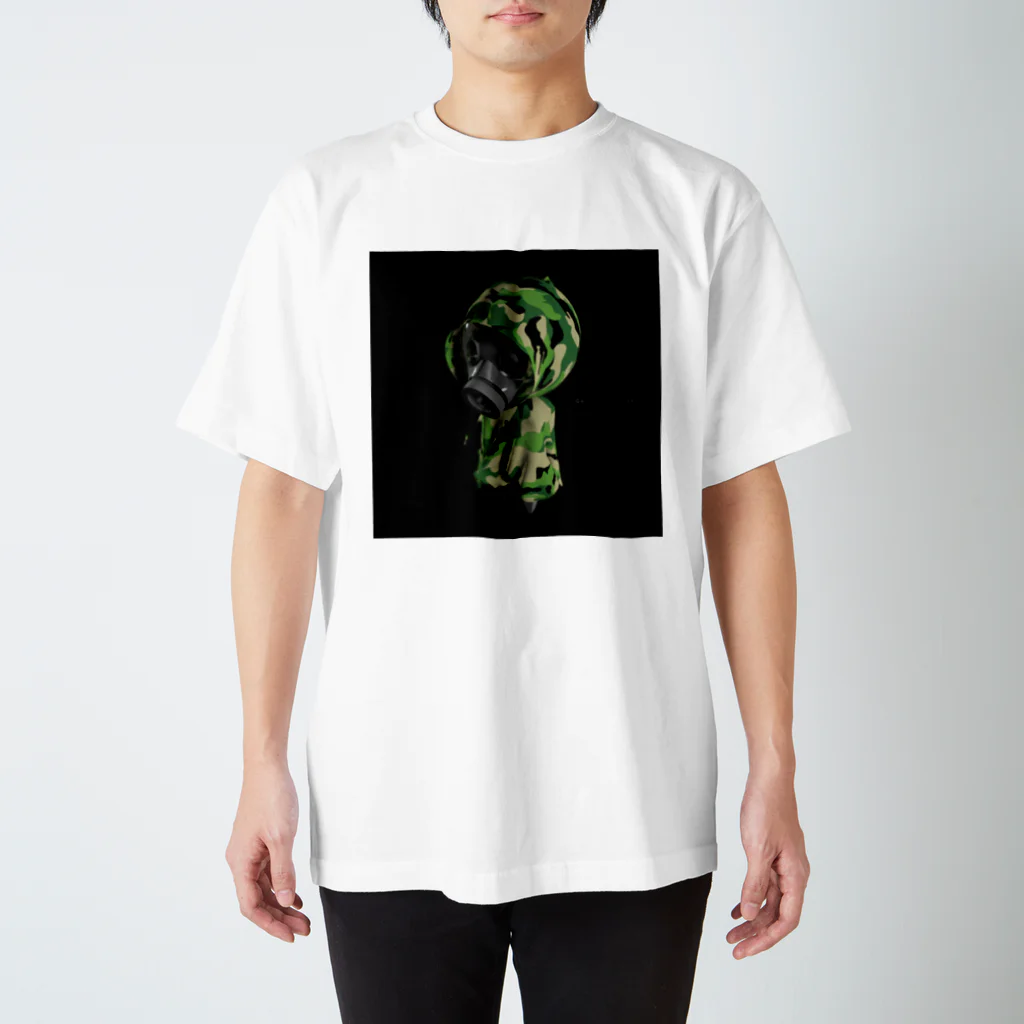 S0NEのGasMask soldier スタンダードTシャツ