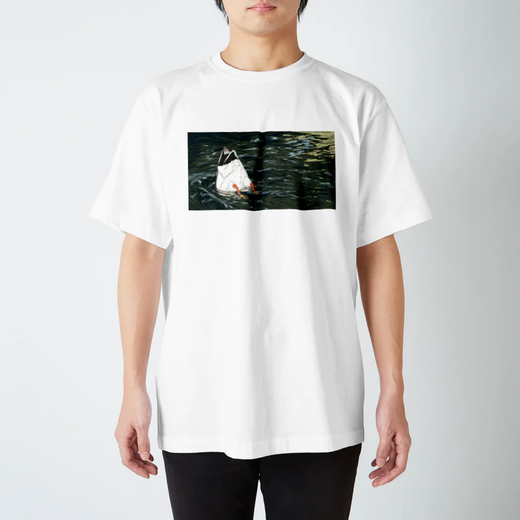 kaworu_のおしり丸出しかもさん Regular Fit T-Shirt