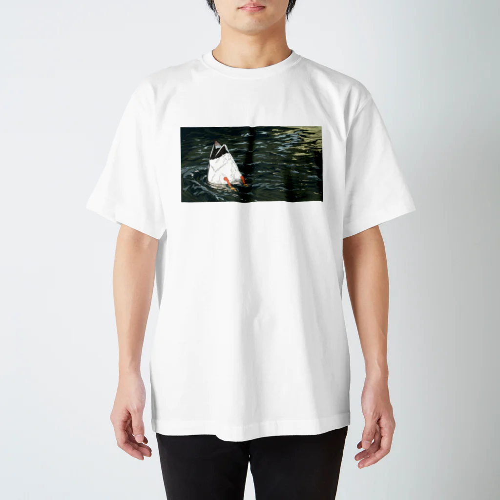 kaworu_のおしり丸出しかもさん スタンダードTシャツ