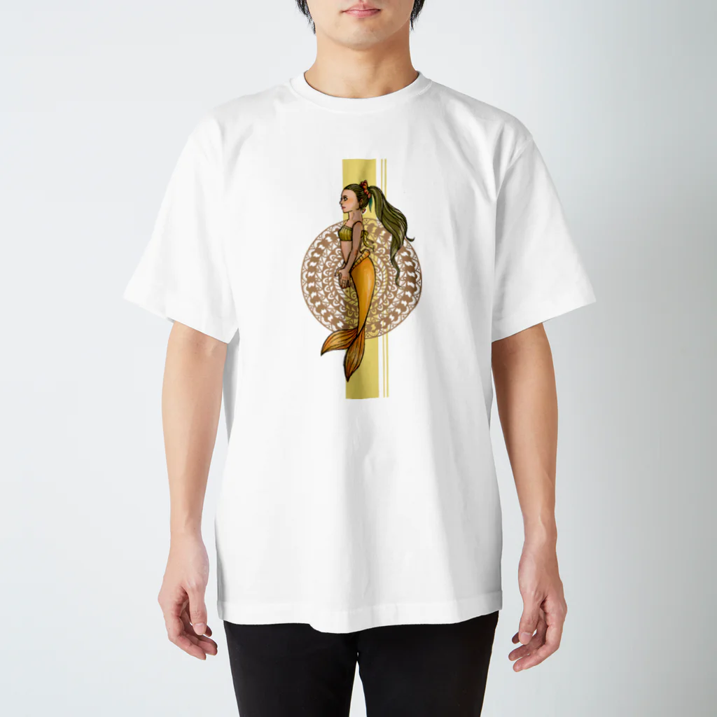 Gabriのあかときいろ(きいろ) Regular Fit T-Shirt