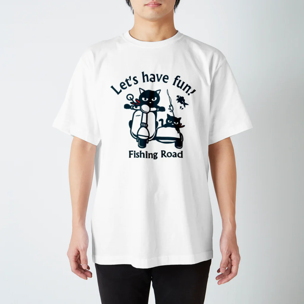 ikeyocraft のフィッシングロード　２ スタンダードTシャツ
