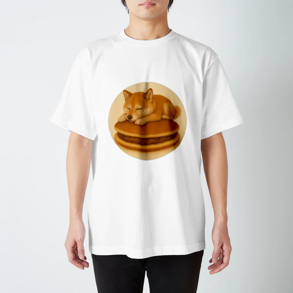 Mofumofu design のしばどらTシャツ Regular Fit T-Shirt