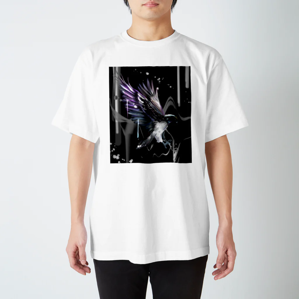 ✞уцця¡®¿¿✡️の鷹てぃー スタンダードTシャツ