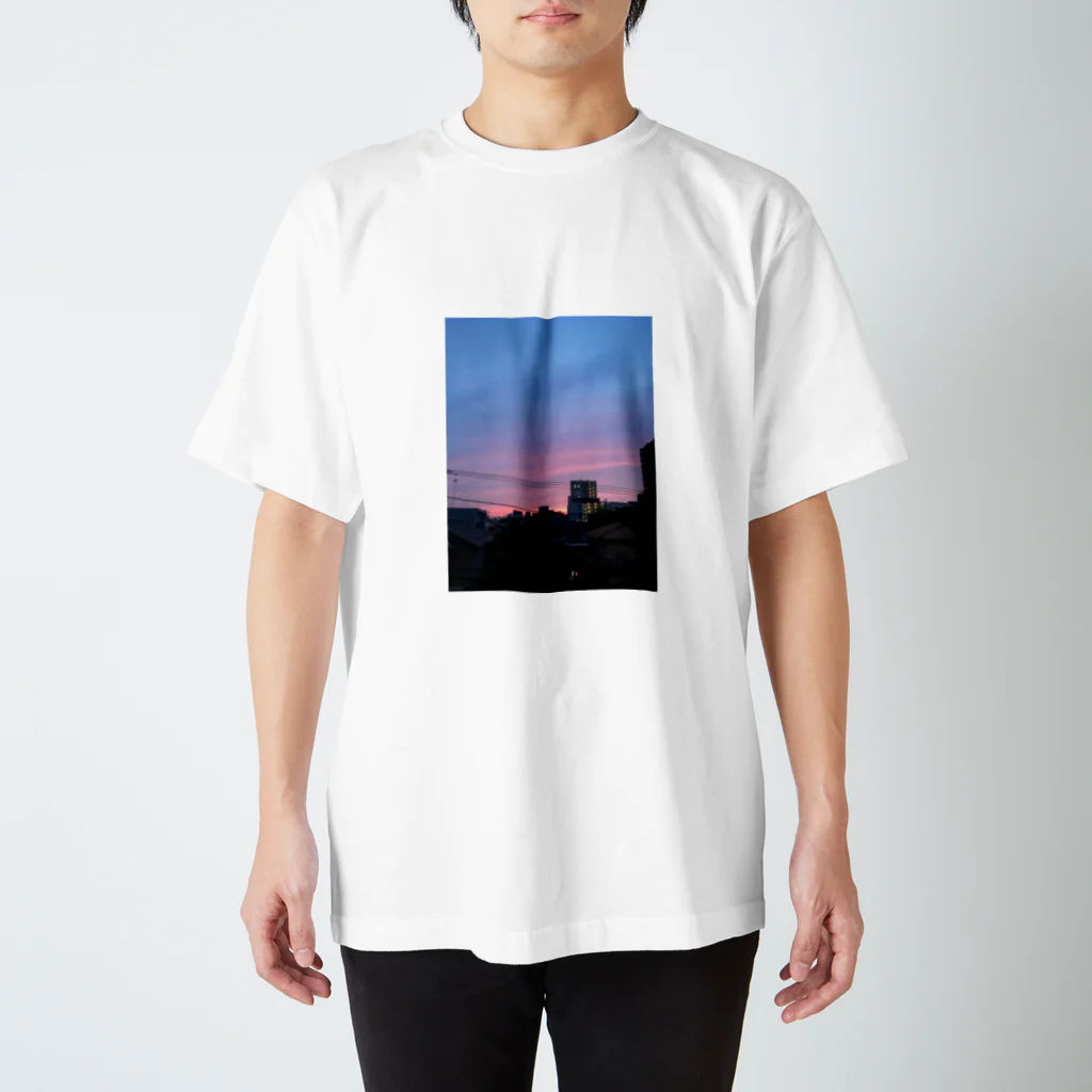 okimekkの夕暮れ Regular Fit T-Shirt