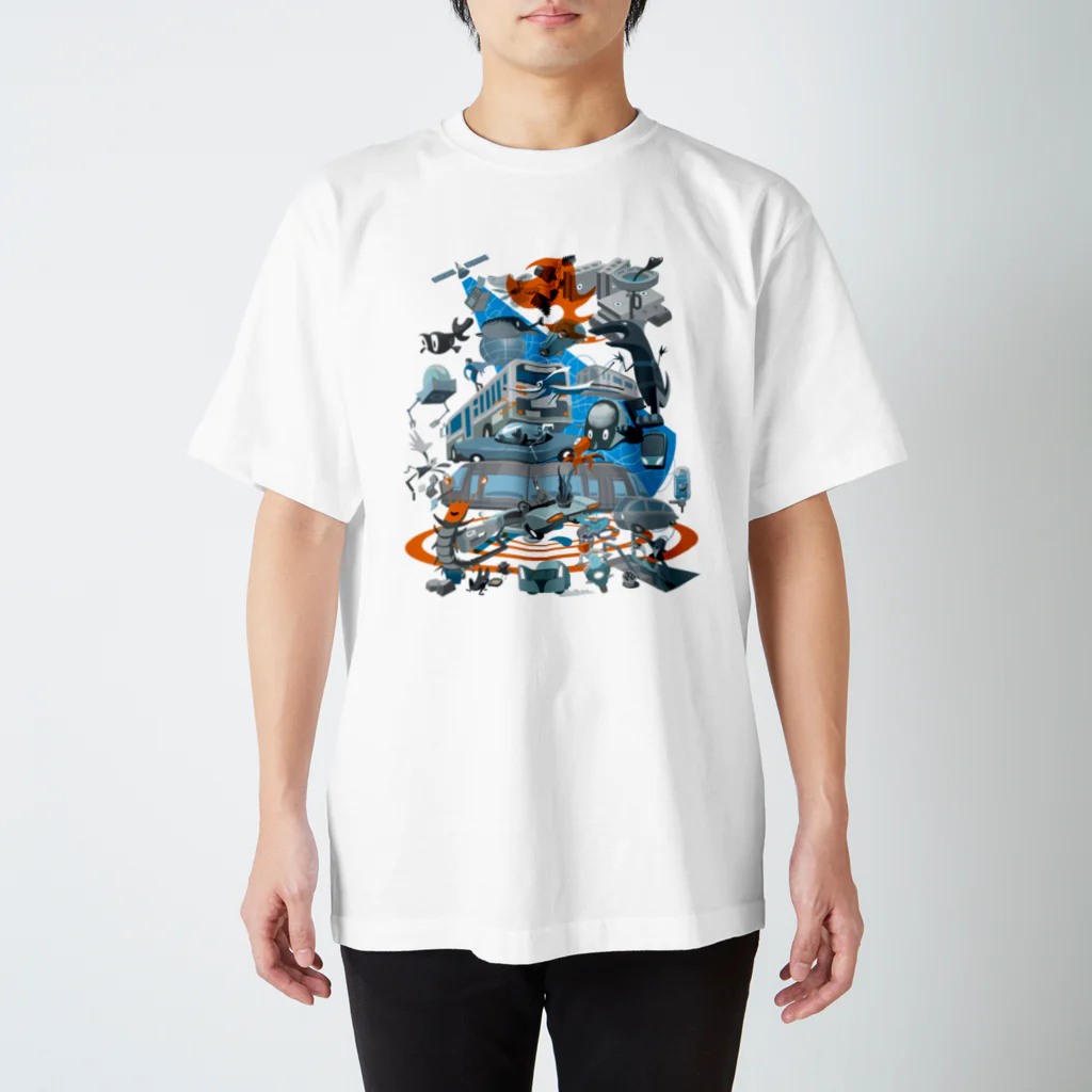 ohtematicのFast City スタンダードTシャツ