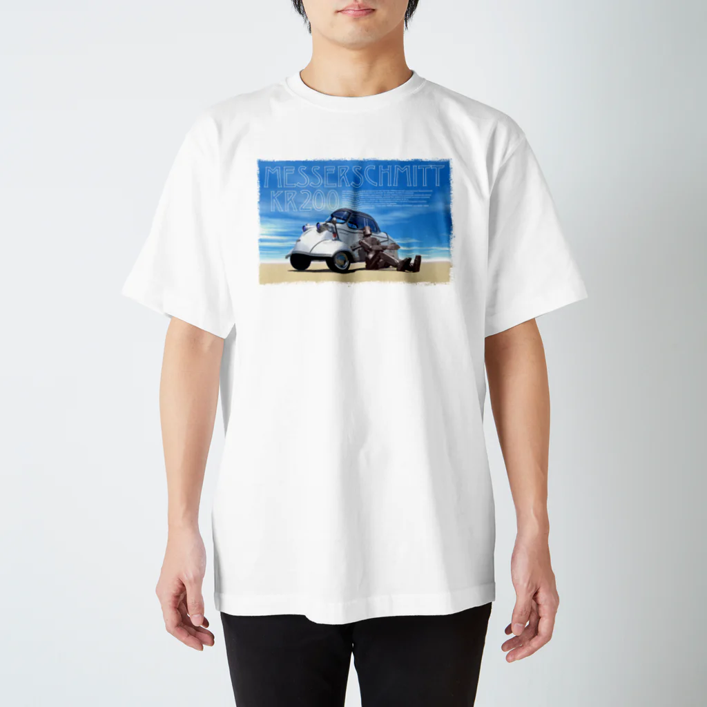 aki240のメッサーイラスト01 スタンダードTシャツ