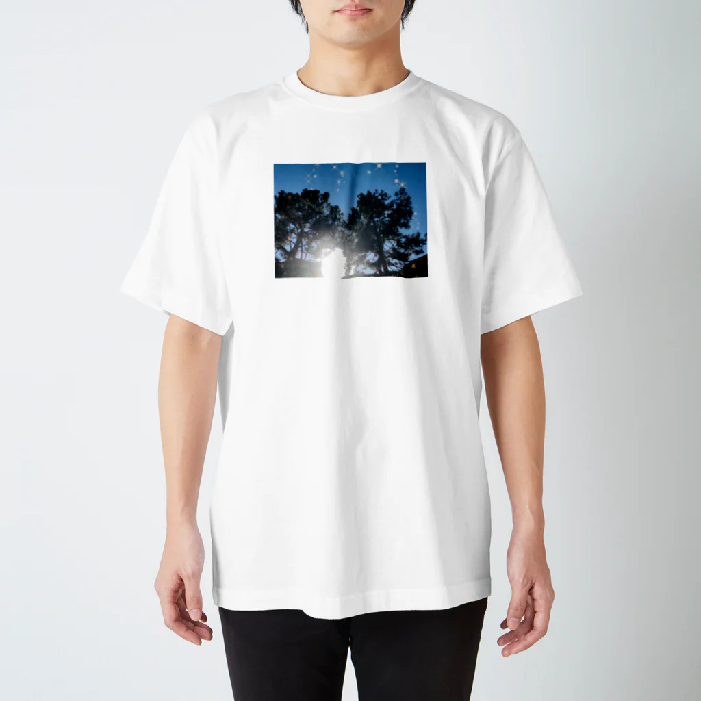 アメリカ！Dream picture factory のキラキラが降ってきた スタンダードTシャツ