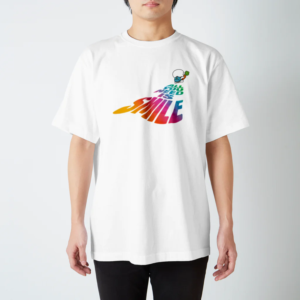 AKIRAMBOWのALL YOU NEED IS SMILE スタンダードTシャツ