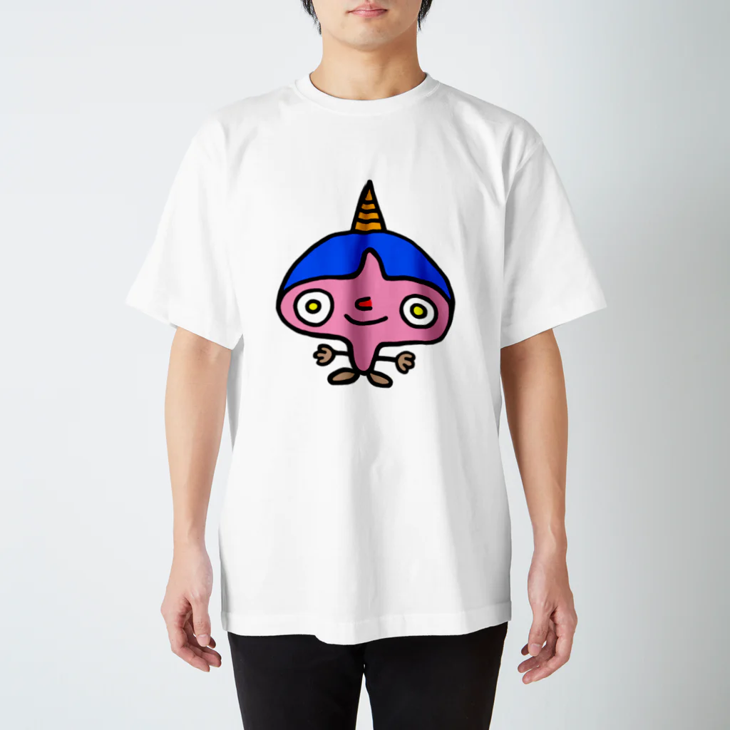 味噌汁の雨のおにちゃん スタンダードTシャツ