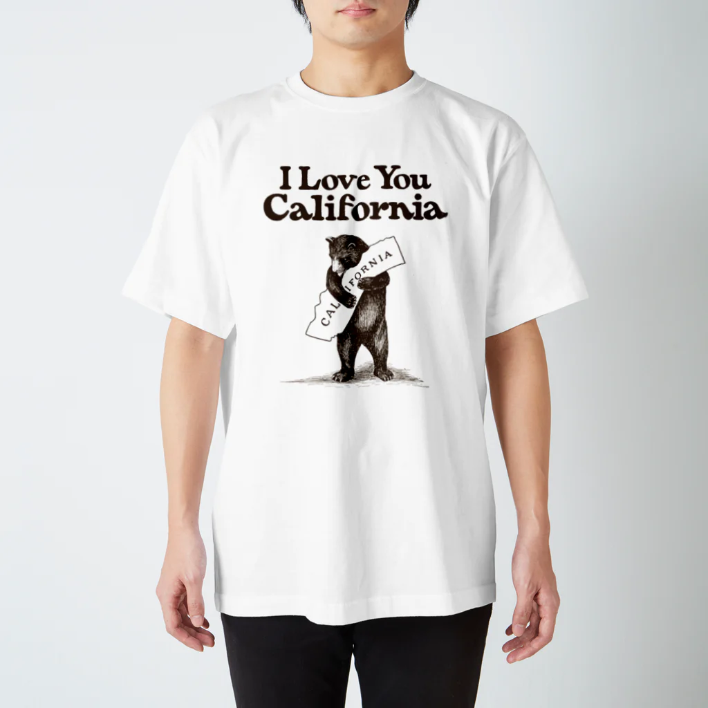 Bunny Robber GRPCのI Love You California スタンダードTシャツ