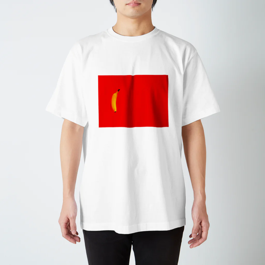 33GaMaのbanana in the red area スタンダードTシャツ