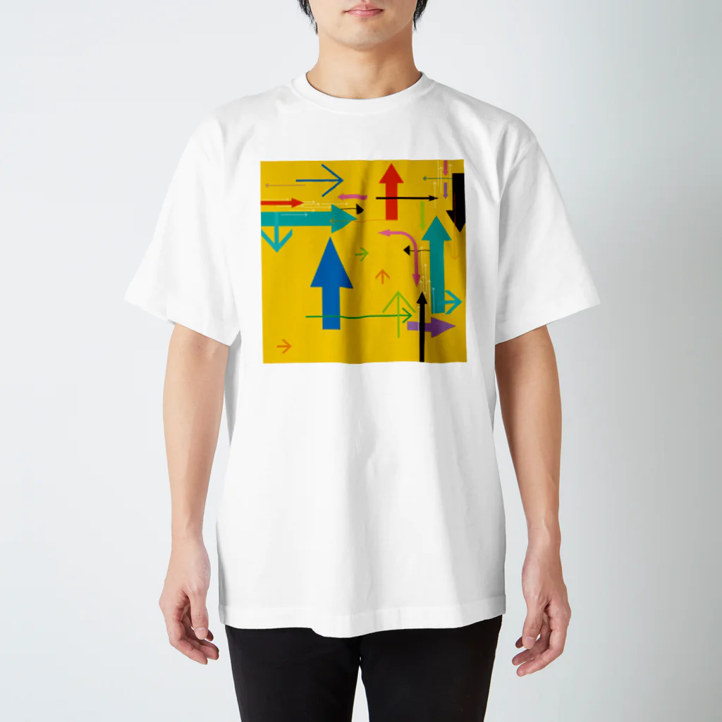 Kisaragishaのdirecting arrow スタンダードTシャツ