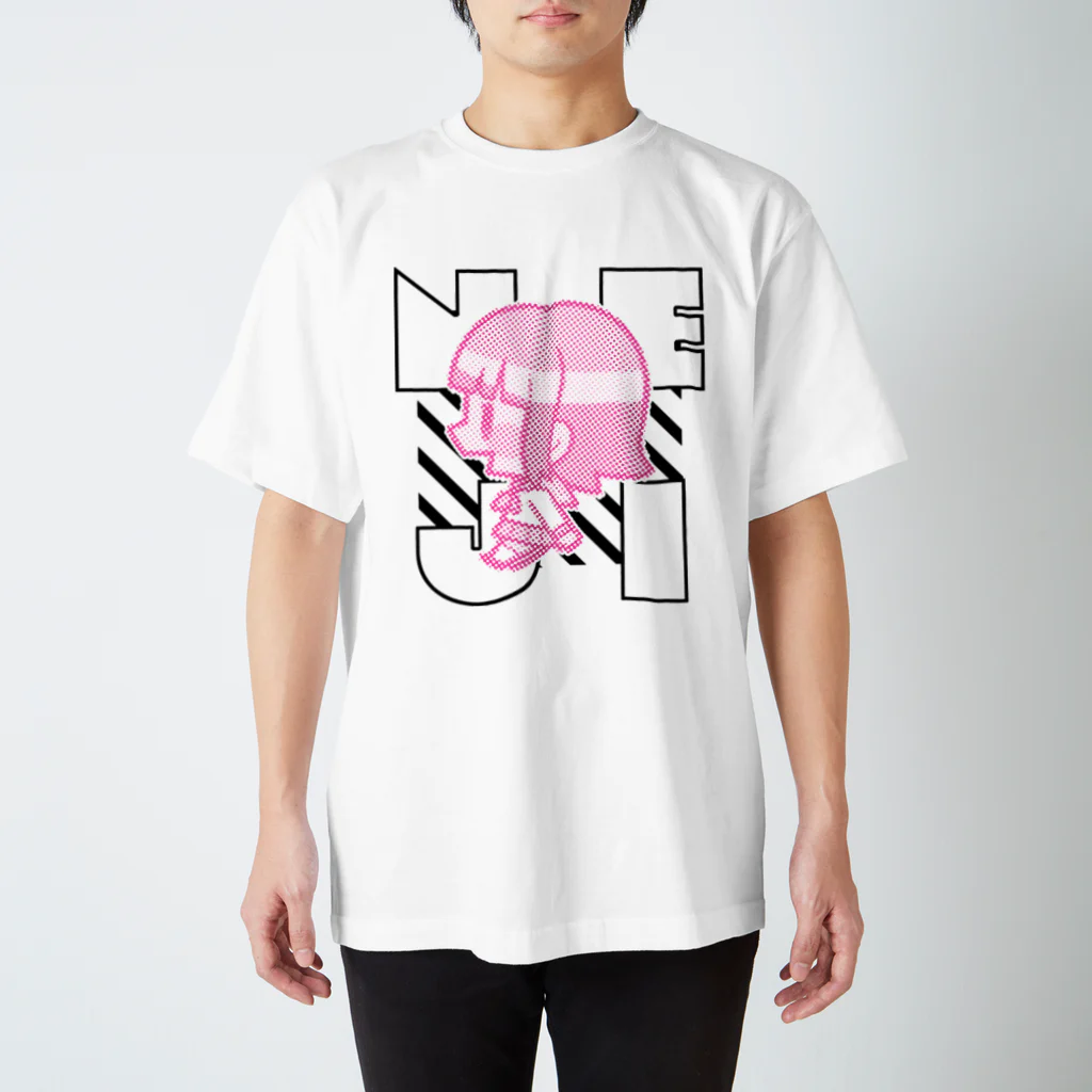 NEJILISK SHOPのねじりすく Regular Fit T-Shirt