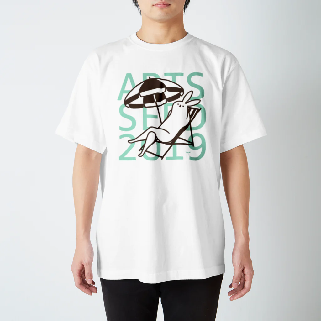 ARTS SEED OKITAMA 2019のASO2019×タドリ 美脚うさぎバカンス Regular Fit T-Shirt