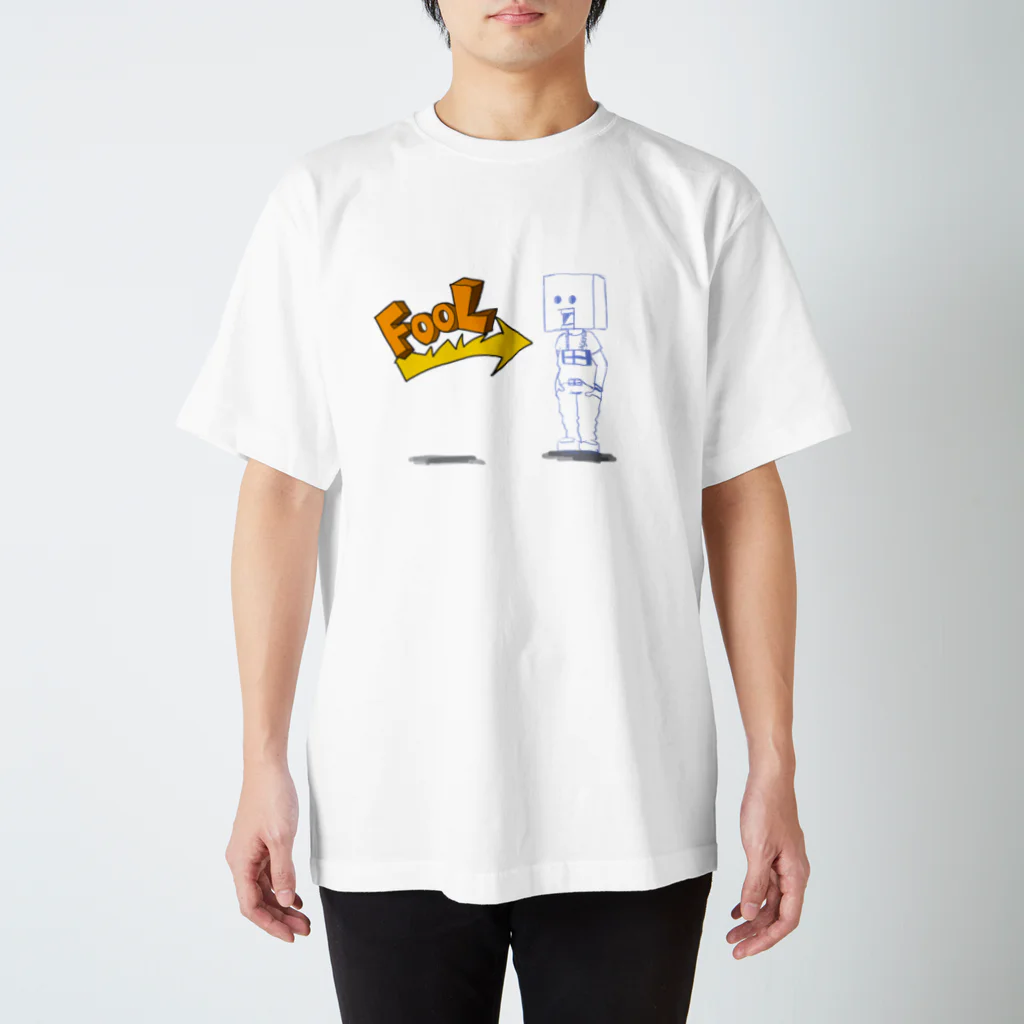 LuckyboysMuseum販売所 feat 010coffeeのFOOLさんのTシャツ 티셔츠