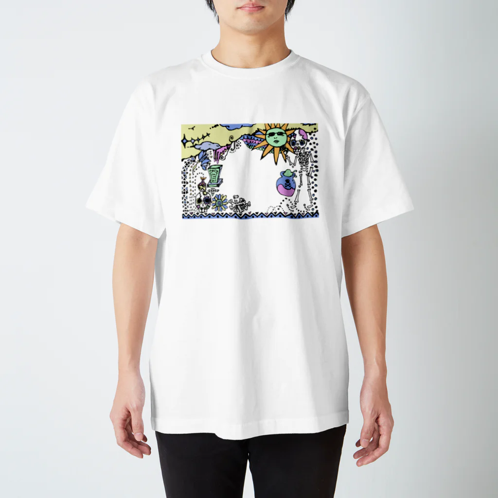 【Yuwiiの店】ゆぅぅぃーのSUNSET スタンダードTシャツ