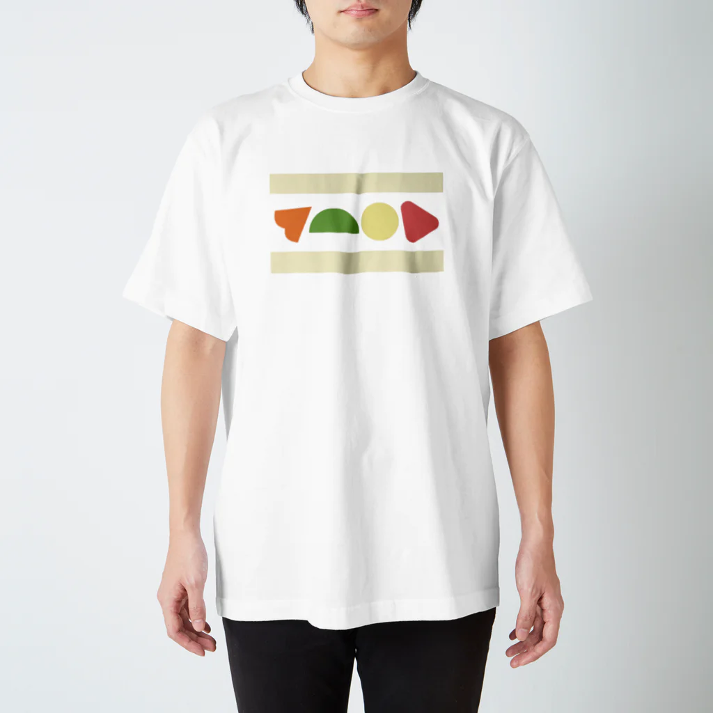 アイサインのシンプルなフルーツサンド Regular Fit T-Shirt