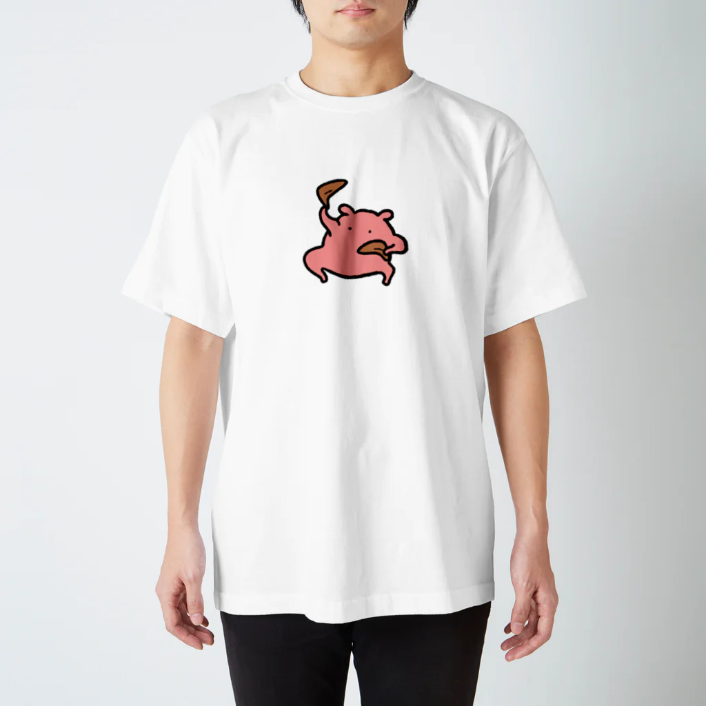 まいにちめんだこのお店の手羽先の舞 スタンダードTシャツ