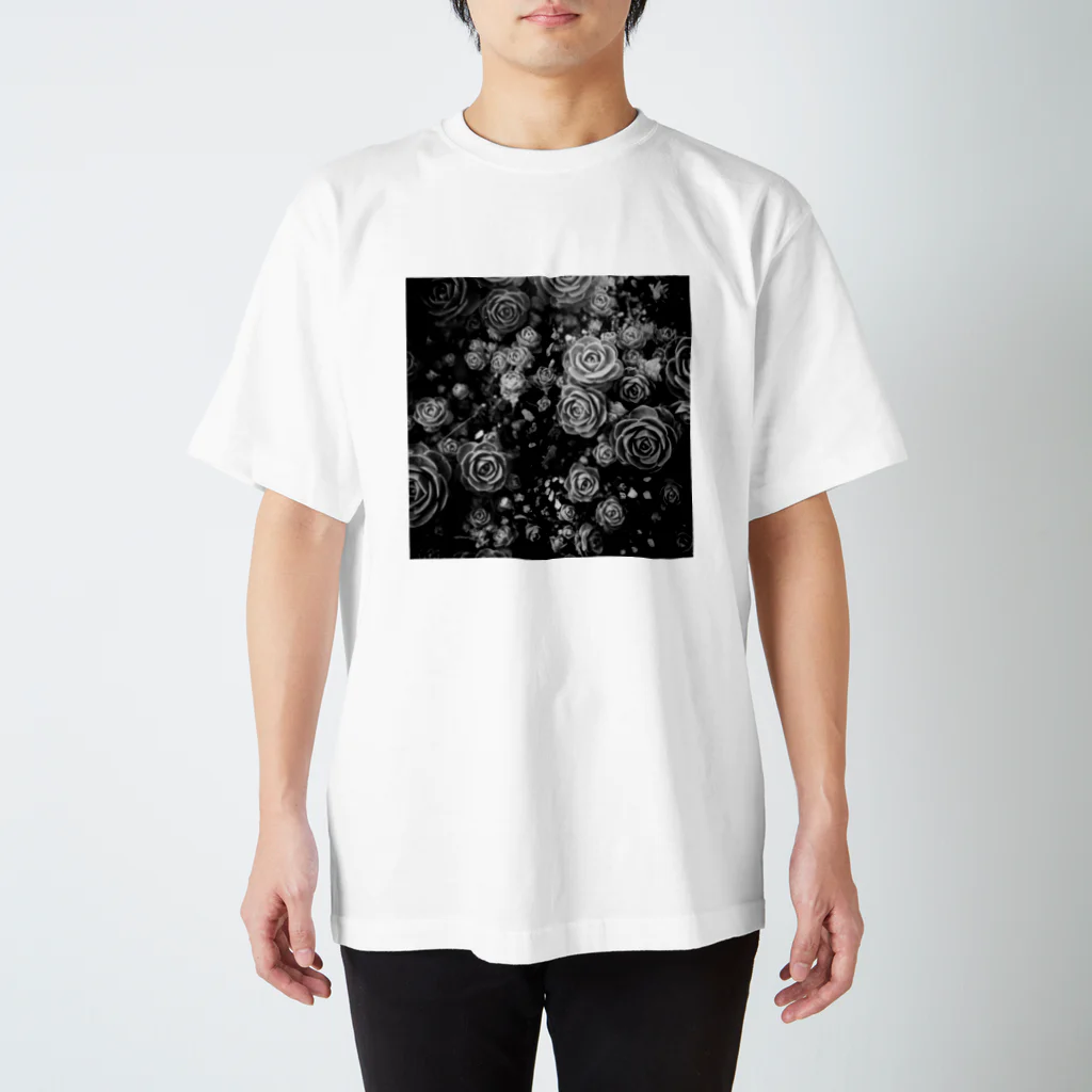 ぽっか屋の子持ち蓮華 多肉植物 スタンダードTシャツ