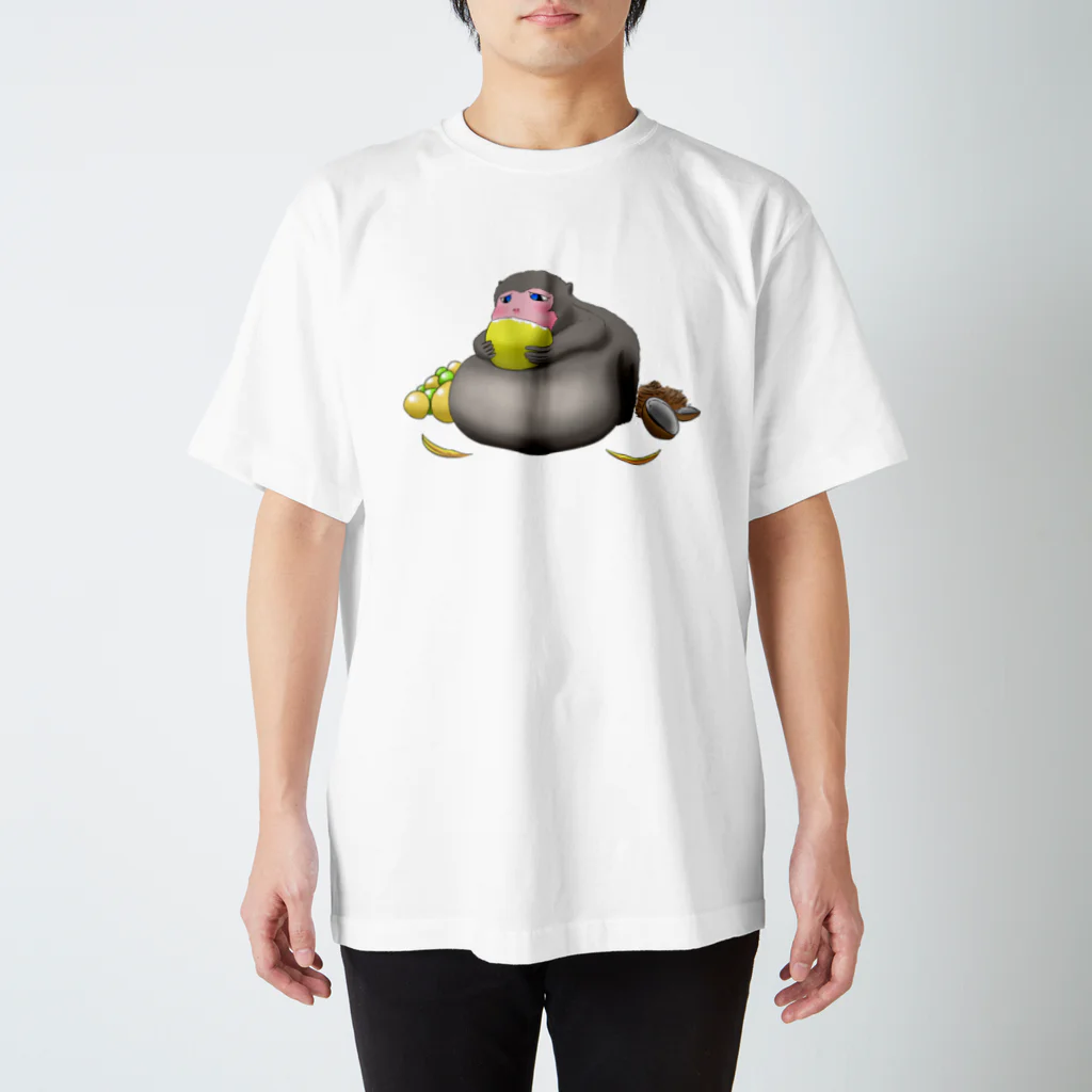 【お値段低価格設定！】森のクマさんの【ブサカワ！】デブサルTシャツ Regular Fit T-Shirt