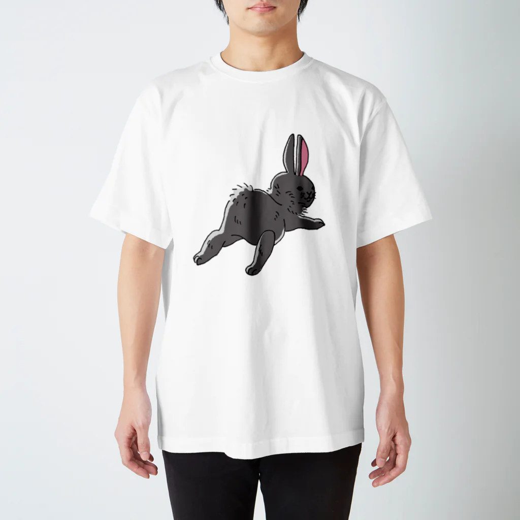 ひじたき屋のひじちゃんのおしり スタンダードTシャツ