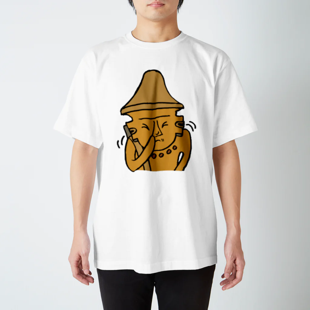 のんぼうLINEスタンプのく、く、く、埴輪 Regular Fit T-Shirt