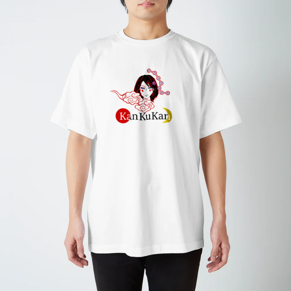 壱の天風(いちのてんぷう)の身に纏うお守り【コノハナサクヤ姫】 スタンダードTシャツ