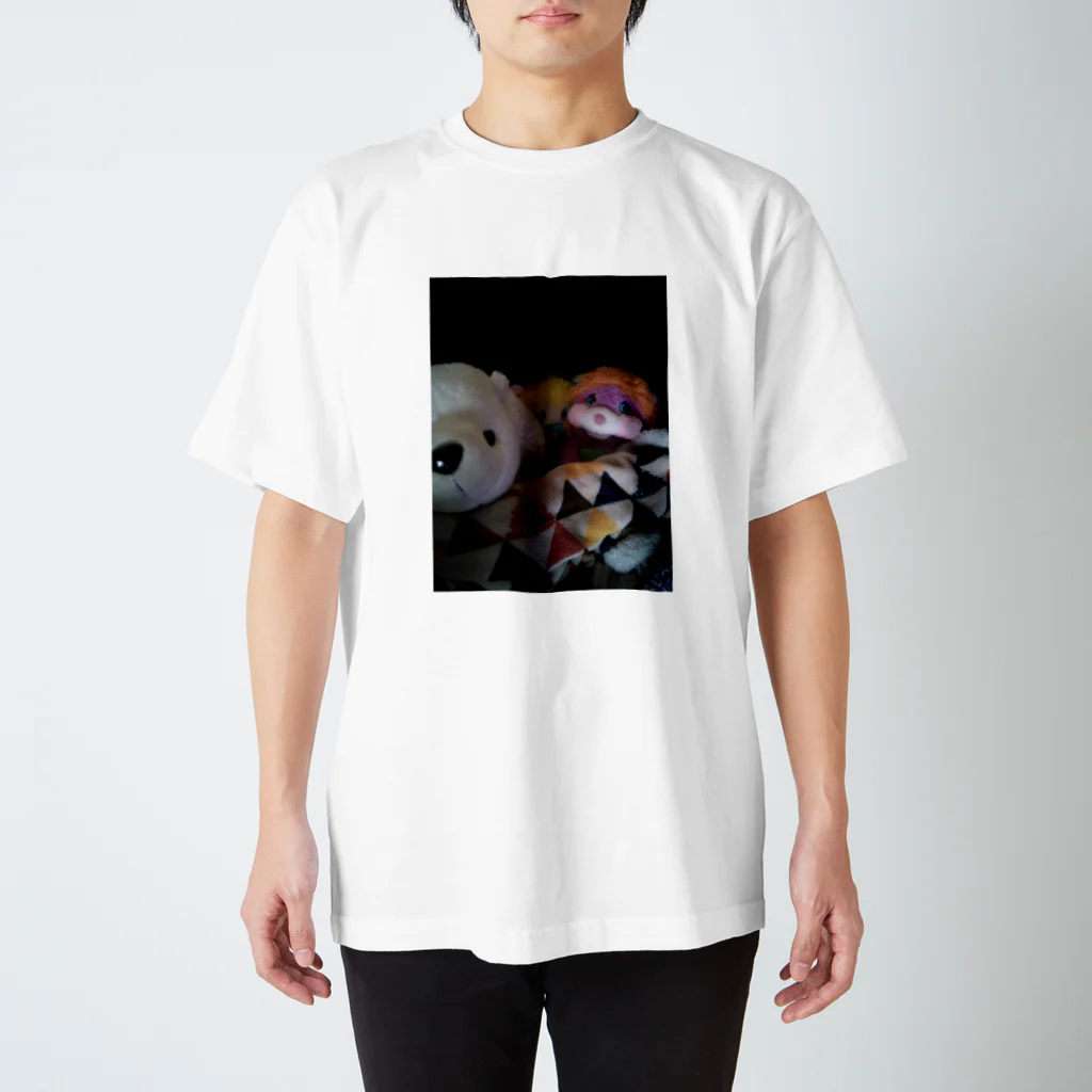 pi-hamaのぬくぬくくま Regular Fit T-Shirt