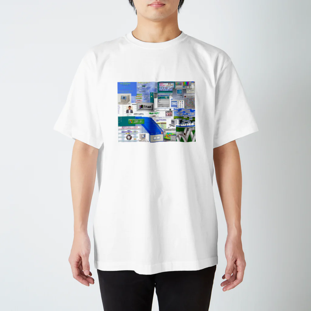 poisonous_nounaiのwindows_95 Regular Fit T-Shirt