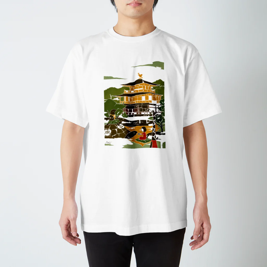 Who Mails?の京都　金閣寺 Regular Fit T-Shirt