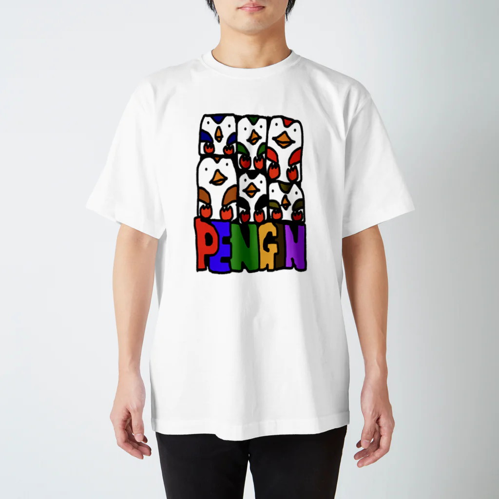 honoboのペンギン Regular Fit T-Shirt