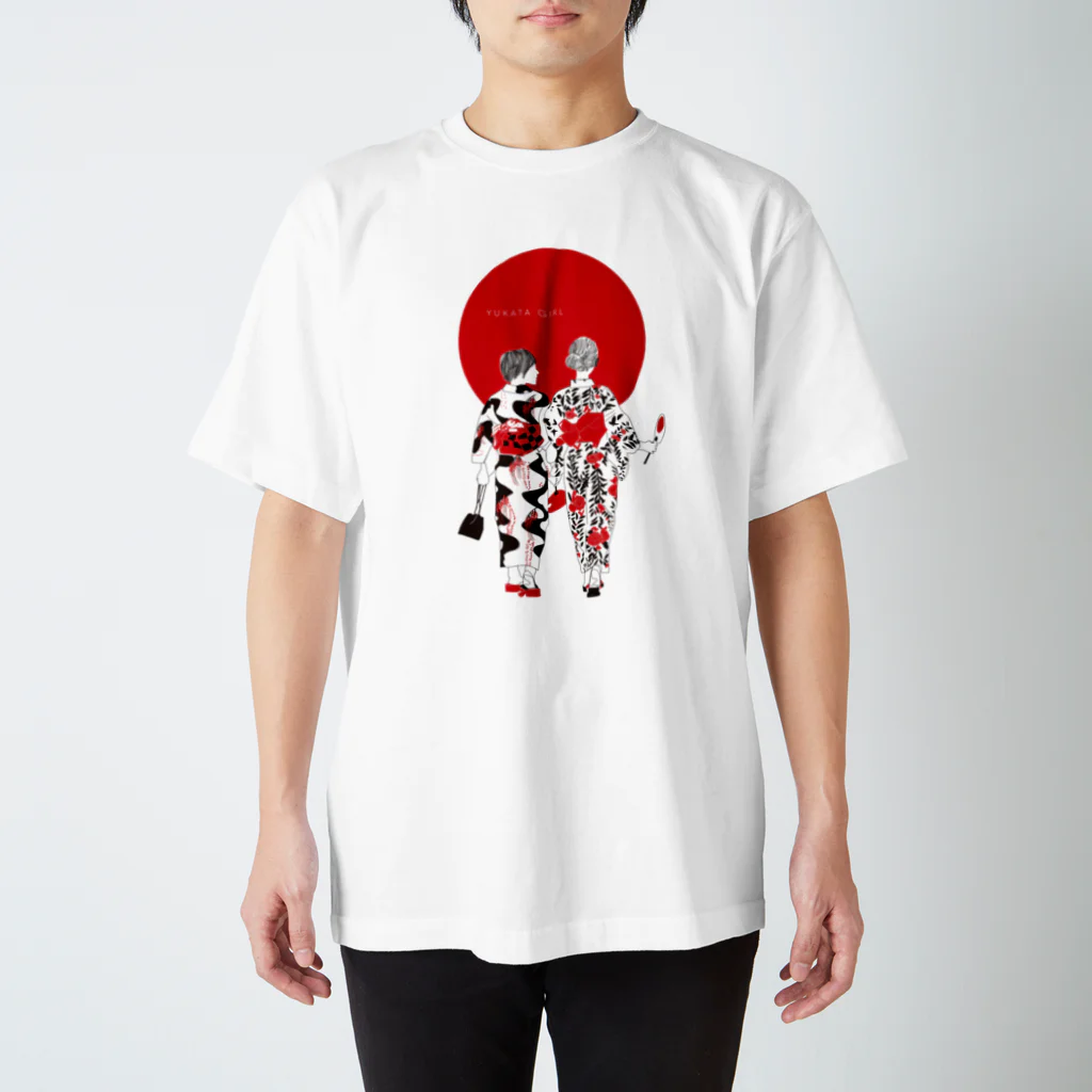 Drecome_DesignのYUKATA GIRL スタンダードTシャツ