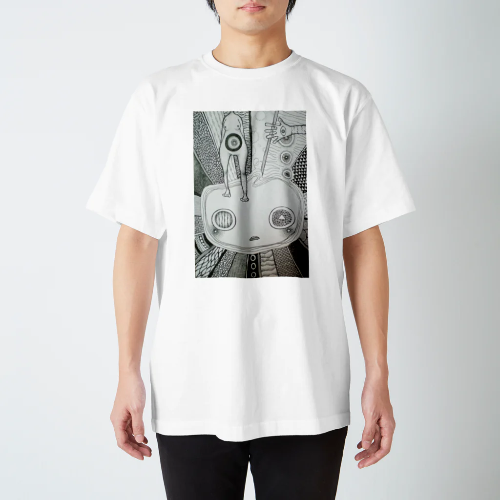 あおき はかせの妄人 Regular Fit T-Shirt