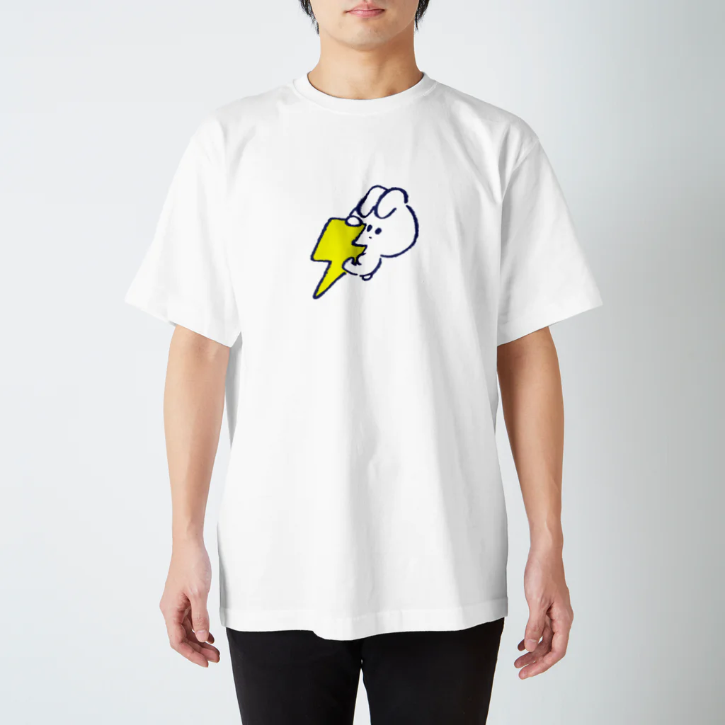 ぴよたそ商店のうさたそサンダー（ベーシック） Regular Fit T-Shirt