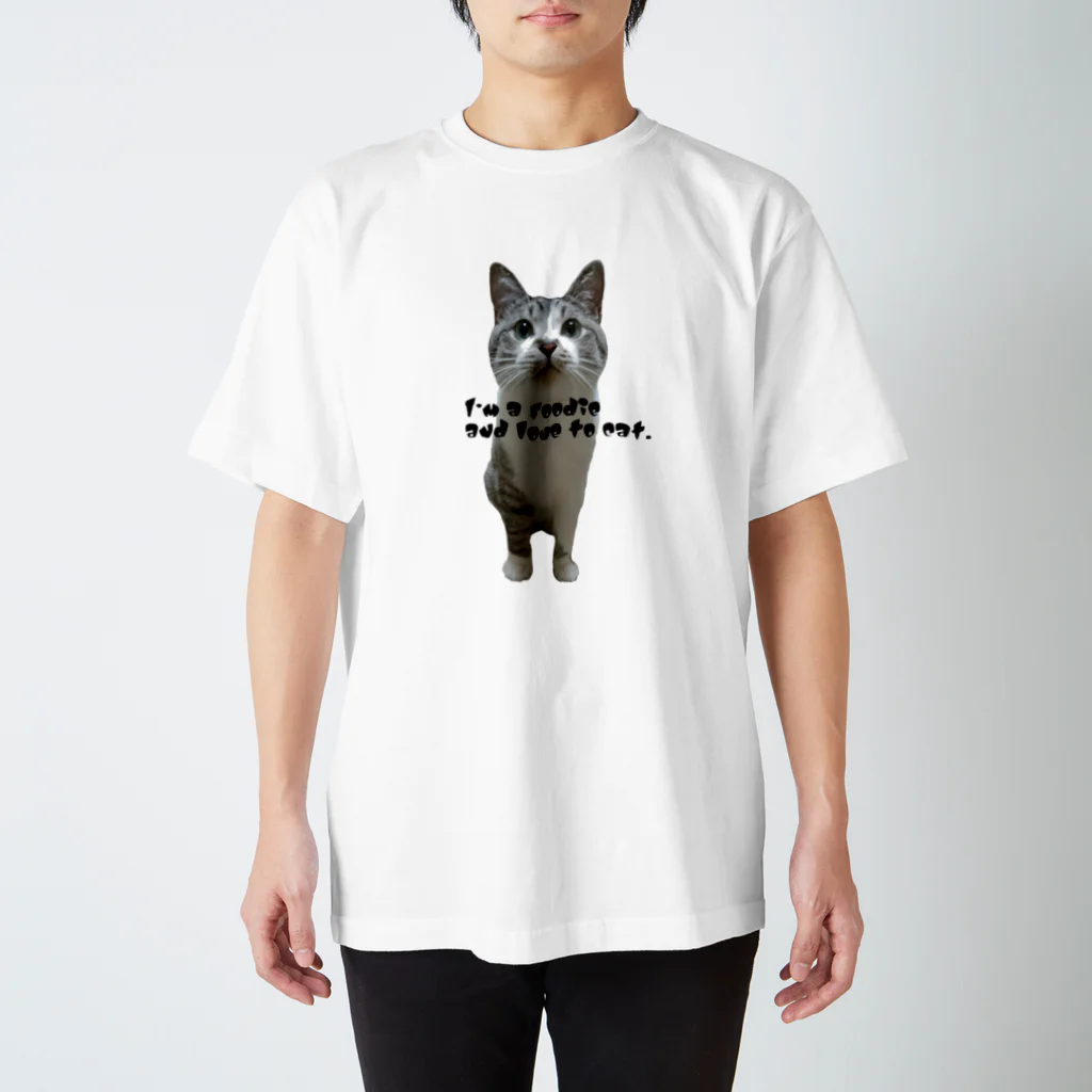 sishamo-putaのししゃも君 Regular Fit T-Shirt