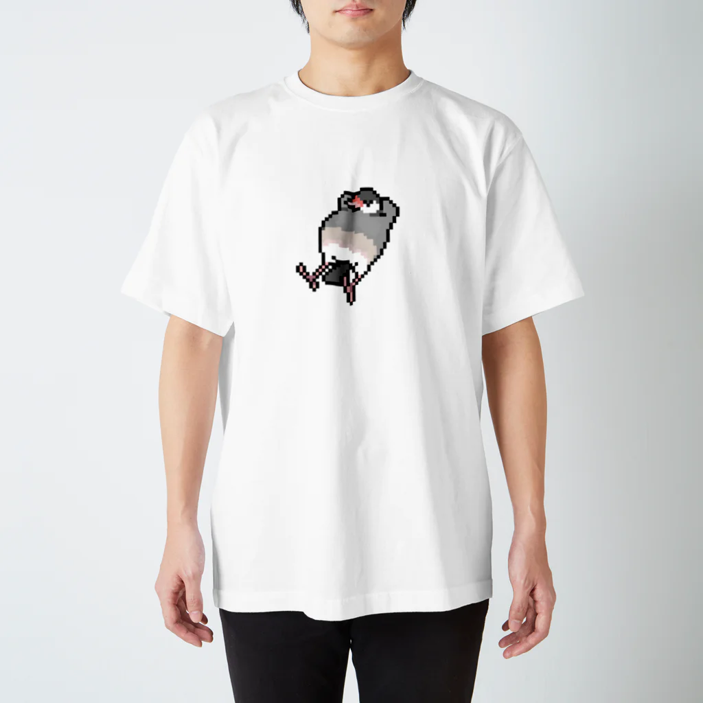 たかはらのドット絵文鳥シリーズ Regular Fit T-Shirt