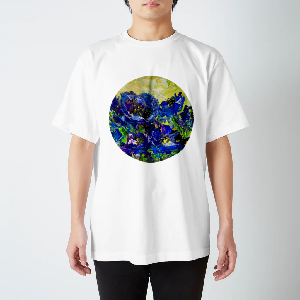 竹黎アートショップのHappy  flower Regular Fit T-Shirt