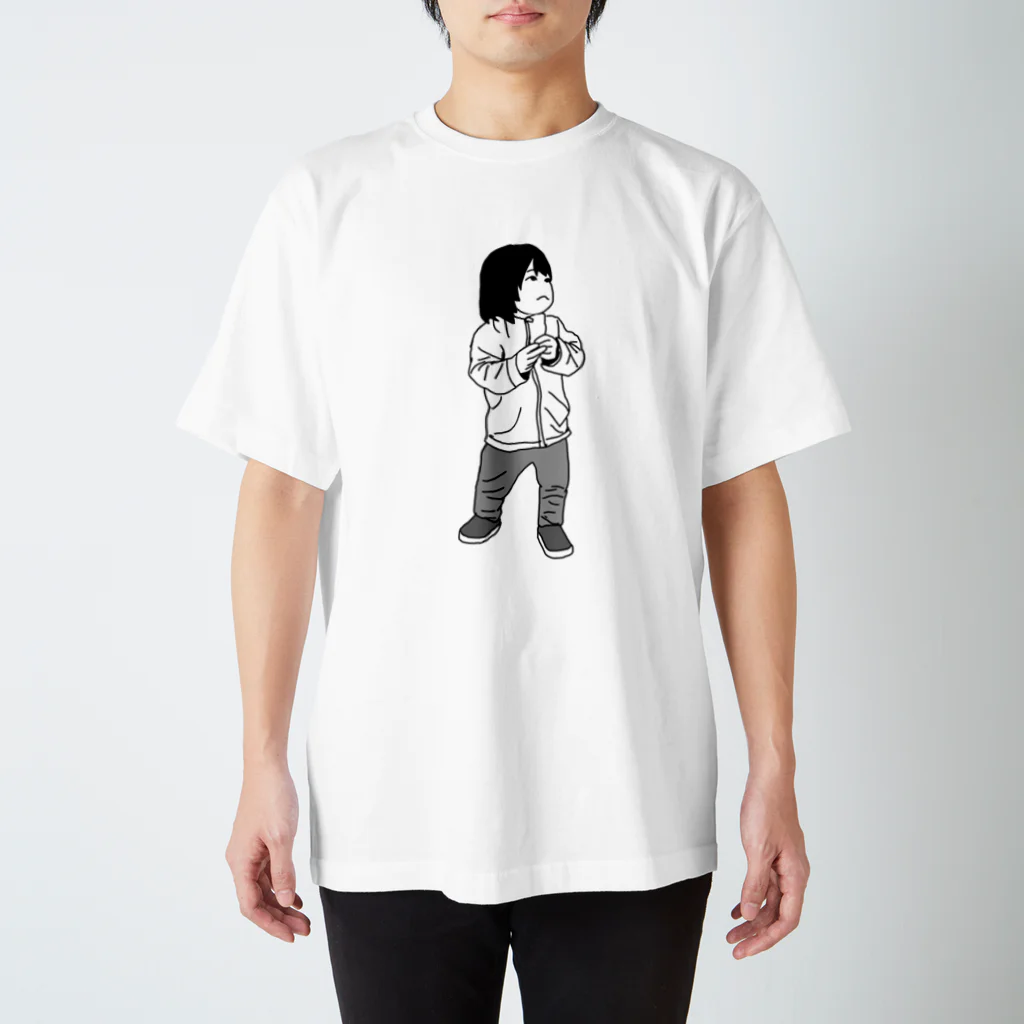 Eatn-kkのかわいい boy kou Regular Fit T-Shirt