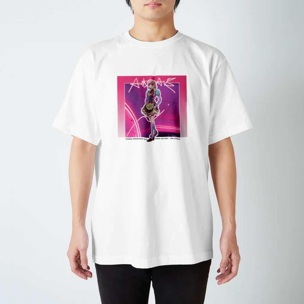 ACIDWAVEの酸性冥土少女 スタンダードTシャツ