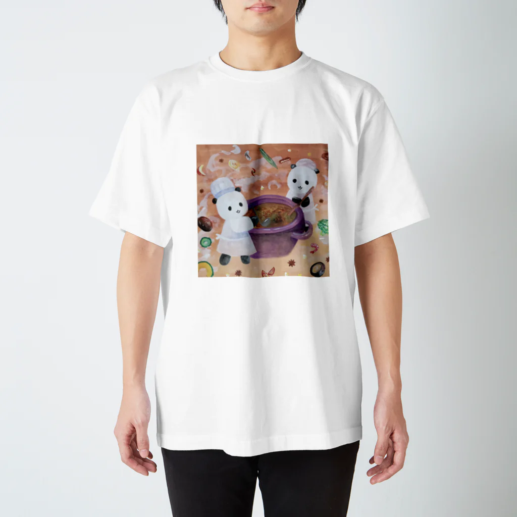 IimoのCurry Pandar スタンダードTシャツ