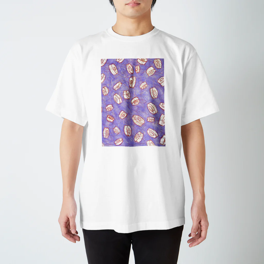 ◆◇◆◇◆◇◆のむらさき＿わぎり スタンダードTシャツ