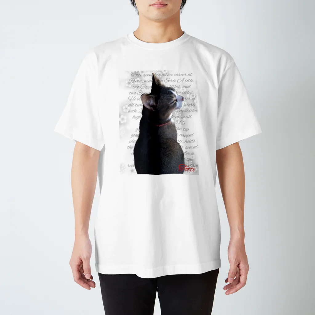 muuのねこのトッティくん Regular Fit T-Shirt